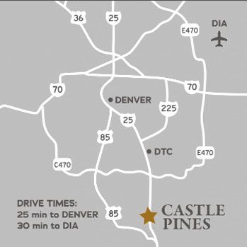 Castle Pines Map