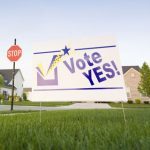 Vote Yes Sign