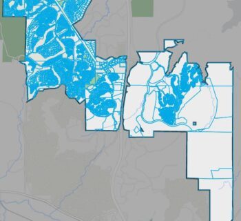 Map of Castle Pines.