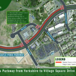 Castle Pines Parkway Traffic Pattern Map