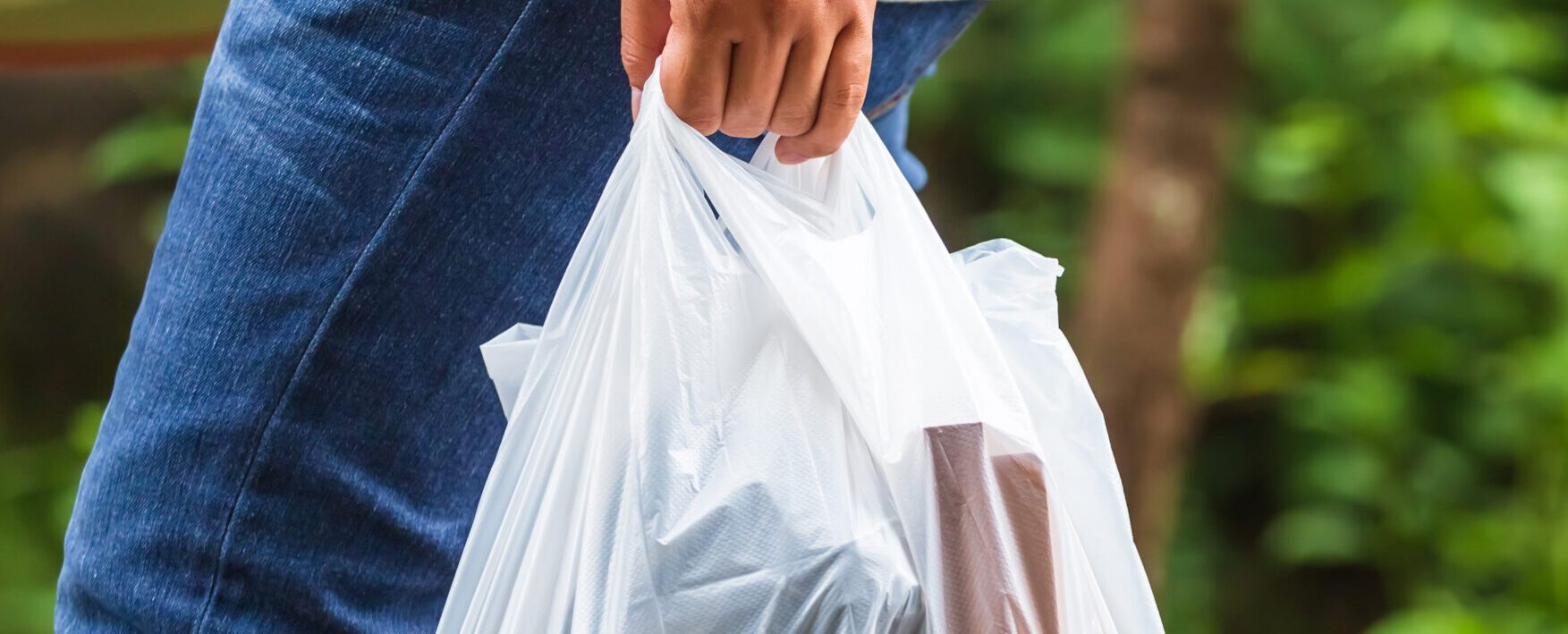 Holding Plastic Bags