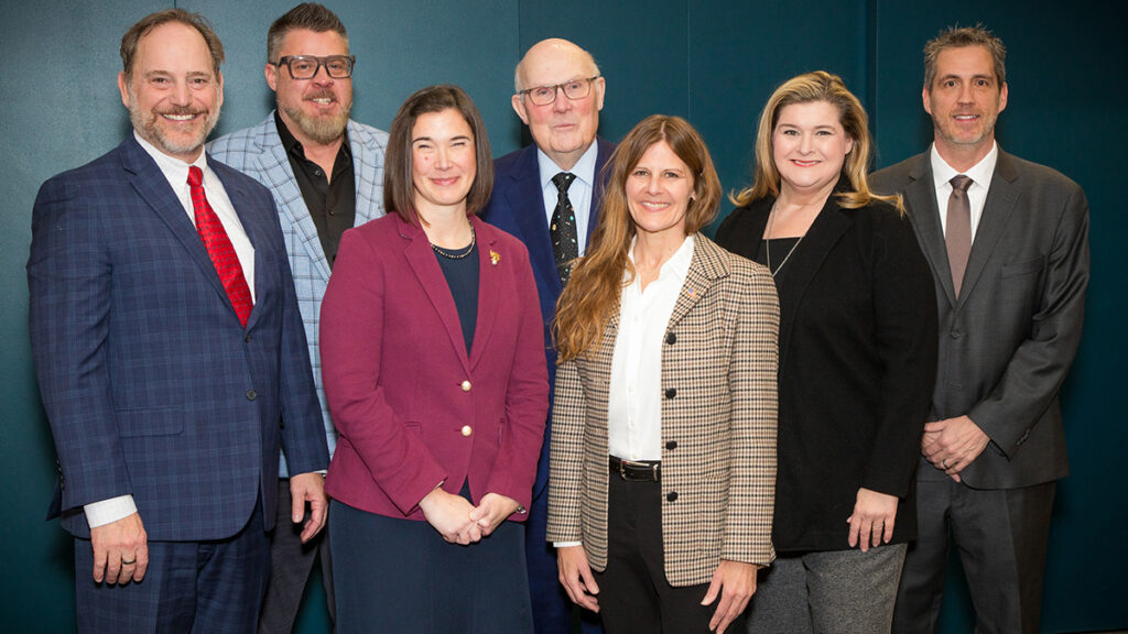 Members of City Council gather for a group photo.