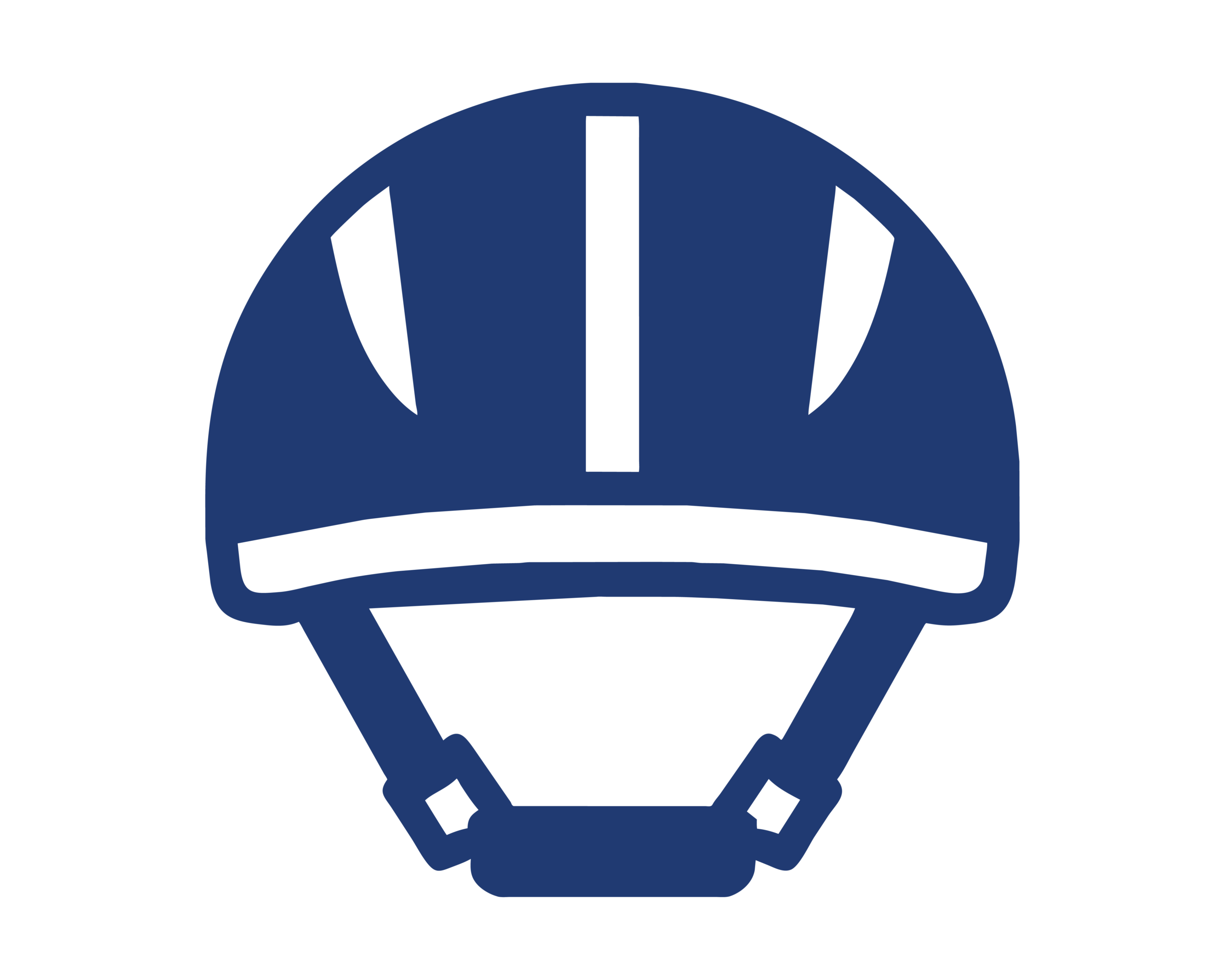 Safety Tips, Icon of a bike helmet.